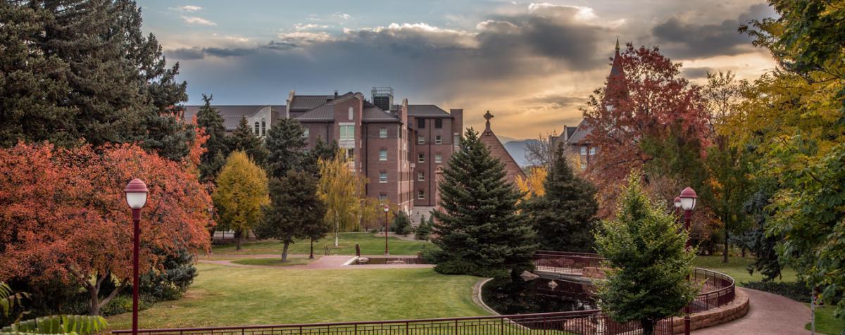 fall picture of campus